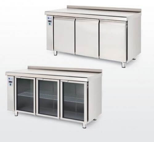 Bajomostrador frigorífico (con preinstalación) · Gastronorm Mod. BMG R